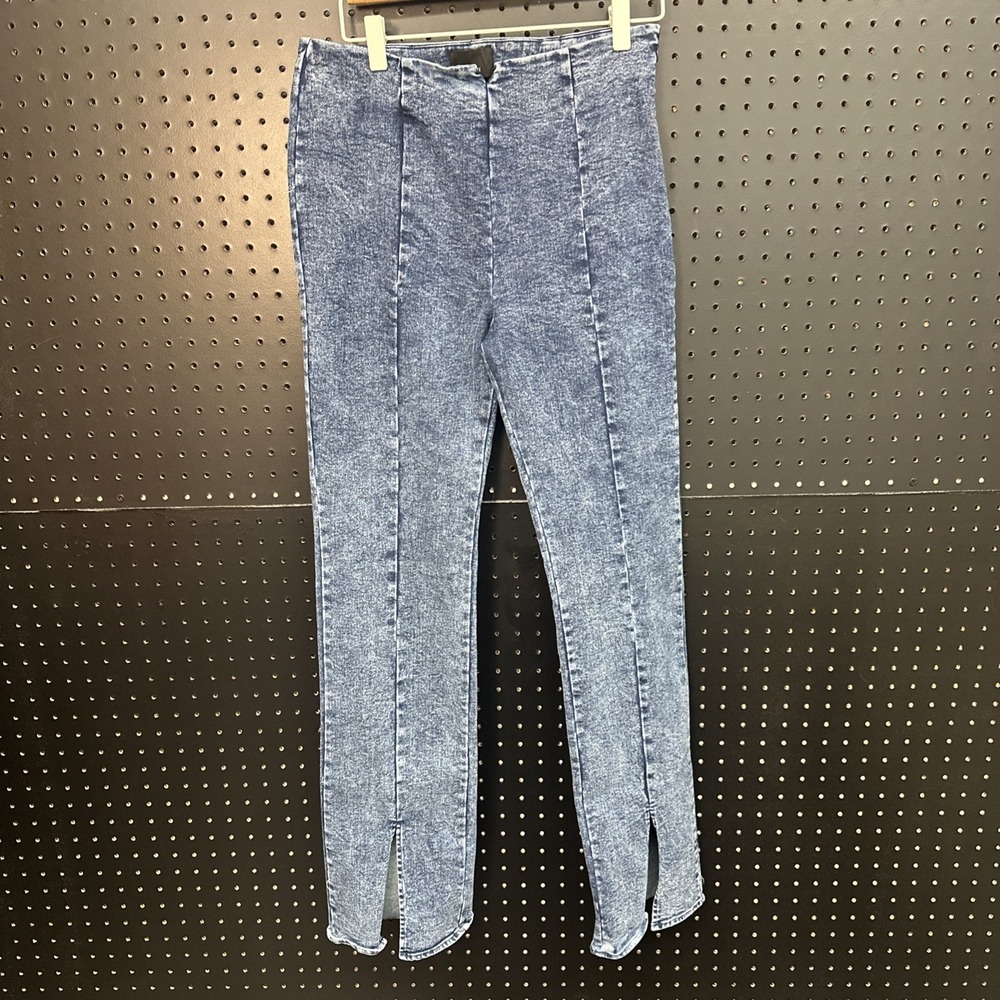 Women's Lumière Large Blue‎ Jeans No Pockets Waist Across 14.5in